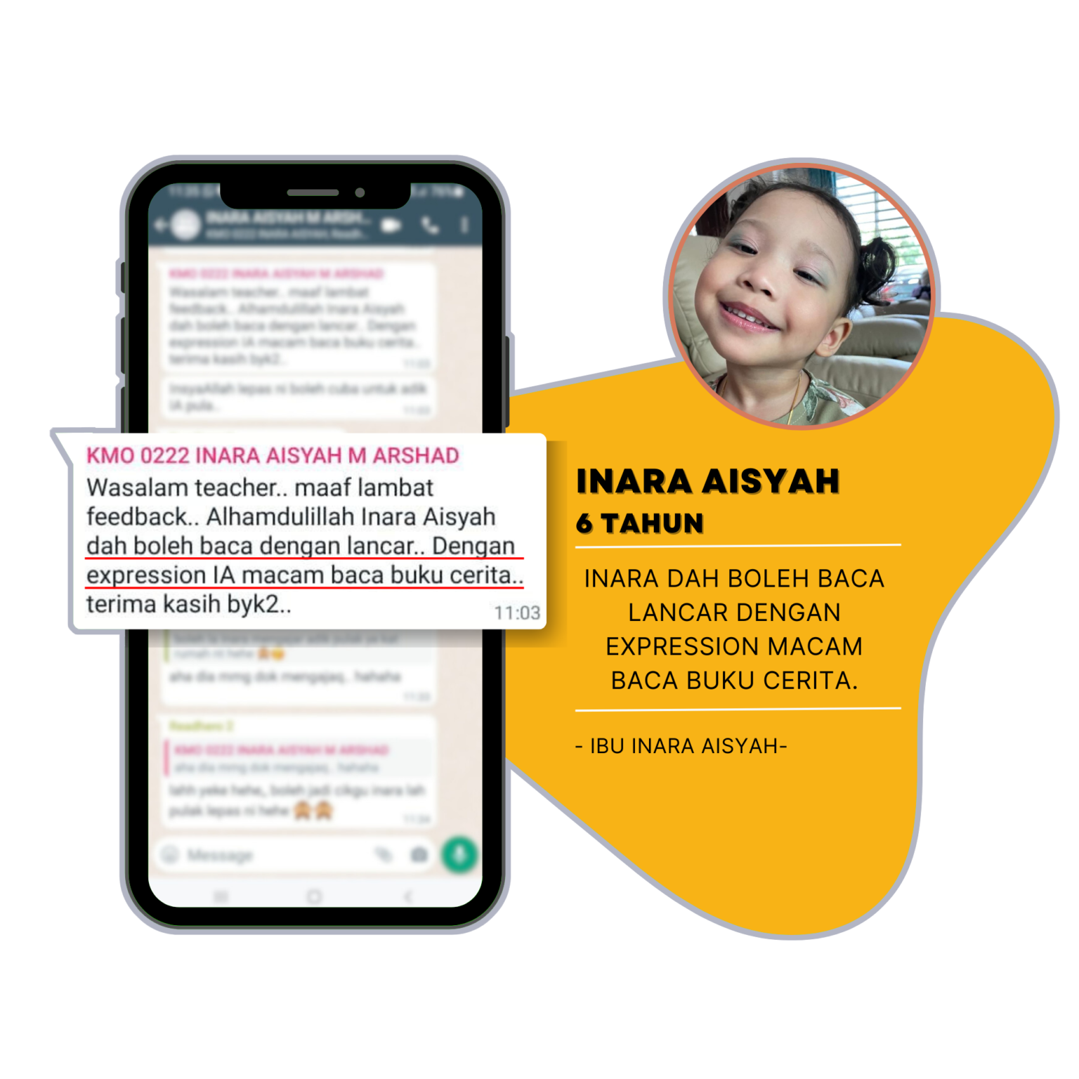 TESTIMONI WS INARA AISYAH